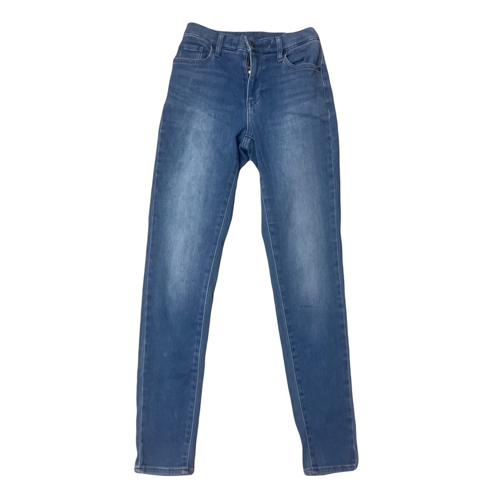 Uniqlo Women’s Size 24/25 Blue Skinny Jeans - EUC